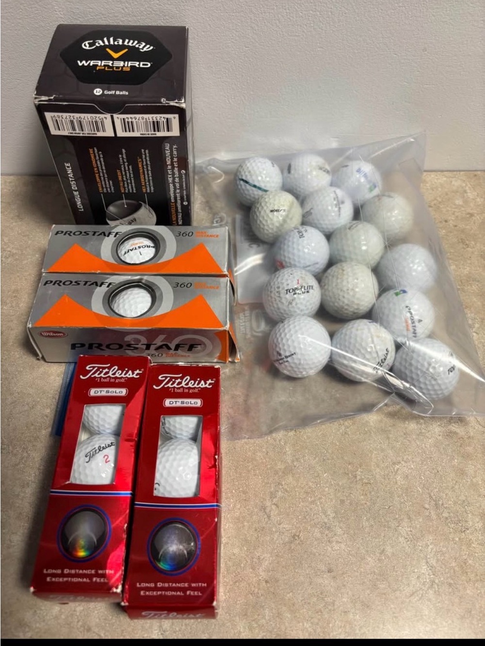 Lot of Golf Balls